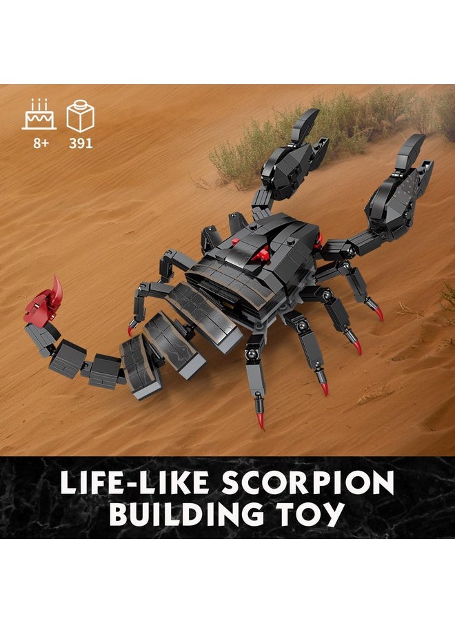 Kazi KAZI Wild Animals Scorpion Toy Building Set - Animal Figures for Kids,STEM Toys for Boys Age 8-12,Gift Idea for Birthday,Valentines,Easter,Party Favors  - Image 4