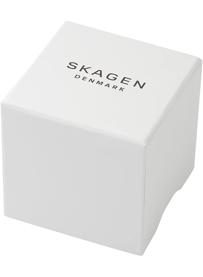 Skagen Signatur Watch For Men Quartz Movement With Stainless Steel Leather Strap - Image 5