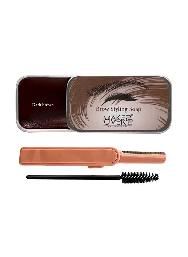 Make Over Brow Styling Soap -Dark Brown BS003