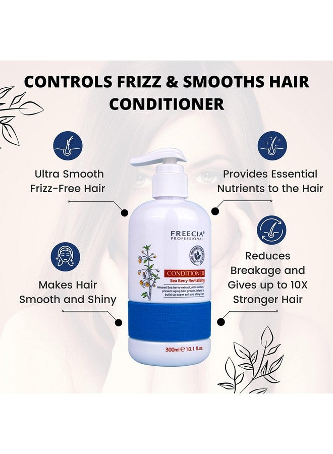 freecia Professional Sea Berry Revitalizing Shampoo & Conditioner Combo 300 Ml Sea Berry Anti-Oxidant | Prevent Aging Hair Growth | Intend To Build Up Super Soft And Shiny Hair For Unisex - Image 1