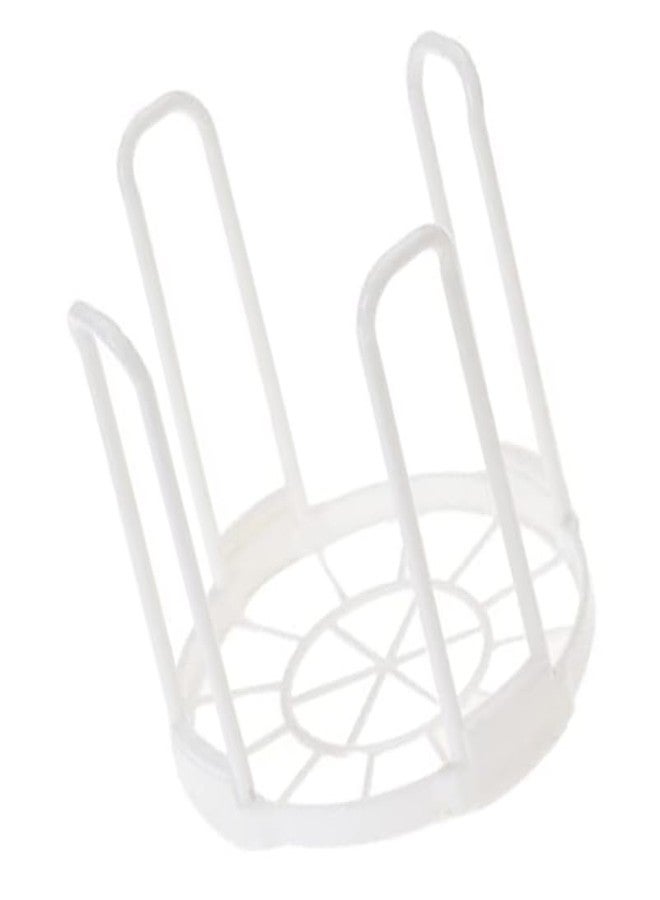 Pxiryanlow White Dinnerware Bowl Plate Racks and Holder Plastic Drain Rack Dish Storage Display Stand Drying Shelf Tableware Drainer Rack Kitchen Organizer, Dish Racks, Racks and Holders (5.5 * 5.8 inches) - Image 1