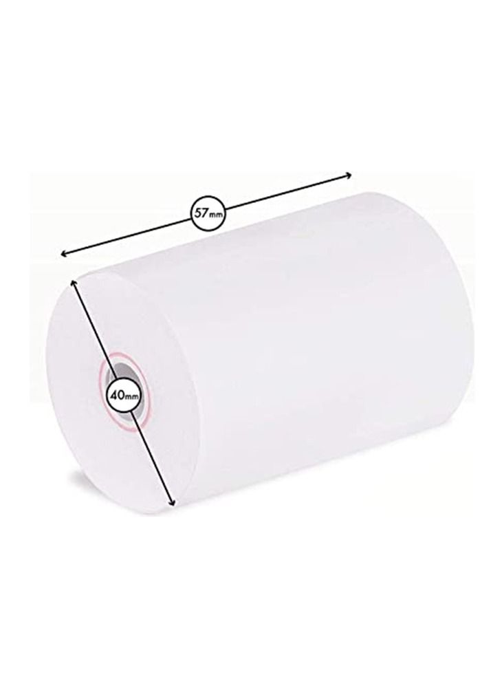 ATM Roll Thermal Paper 57X40mm (100 Rolls) - Image 2