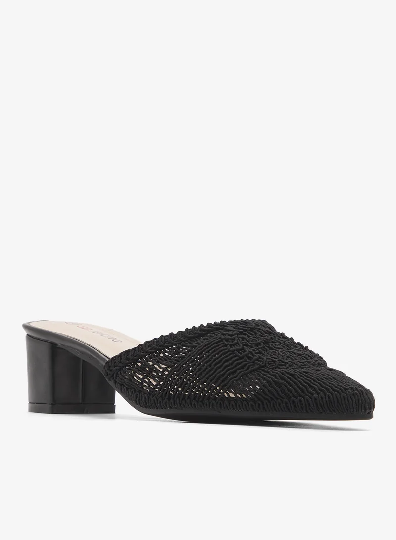 إس دي. فيلانو حذاء نسائي سهل الارتداء بكعب منخفض