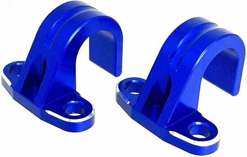 Wivplex Motorcycle Brake Hose Clamp (Blue) - Image 1