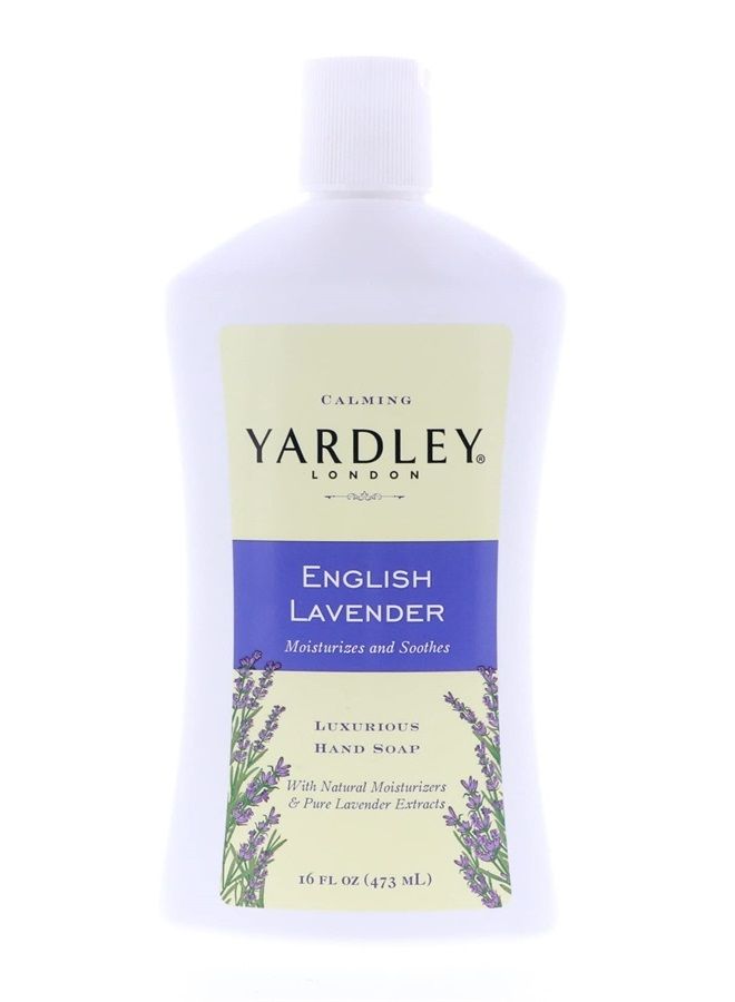 Yardley London Luxurious Hand Soap Refill, Flowering English Lavender 16 oz (Pack of 5)