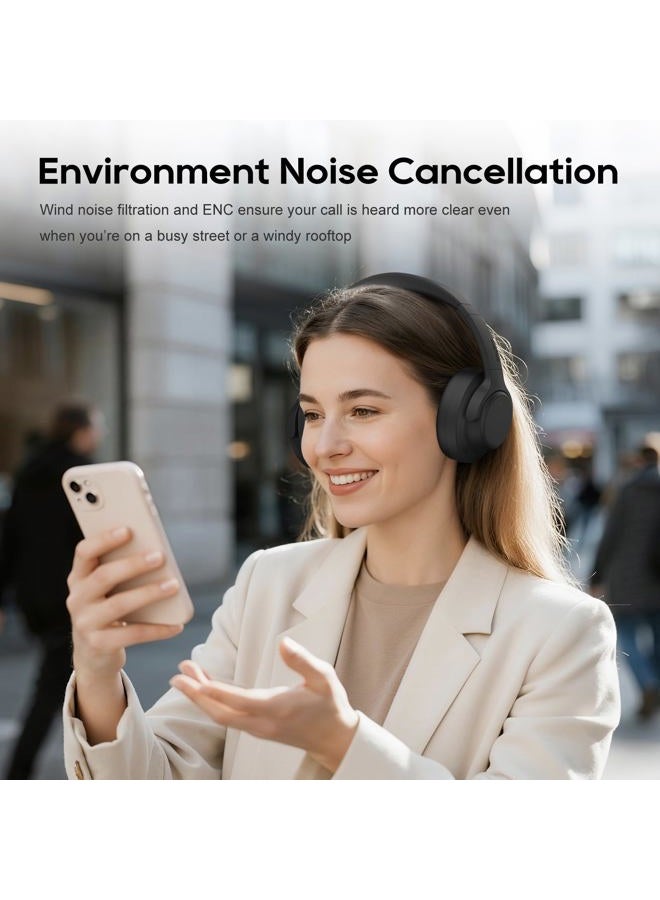 Srhythm NiceComfort 15 (2 Gen) Hybrid Noise Cancelling Wireless Headphones, Bluetooth 6.0, with Low Latency, Spatial Audio, ENC, 120Hrs - Image 5