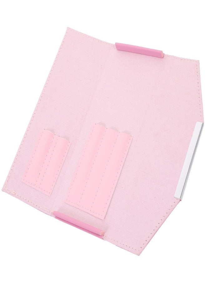 Beaupretty Lash Case Eyelash Extension Grafting Box Makeup Tools Storage Bag for Home Salon Travel Pink - Image 3