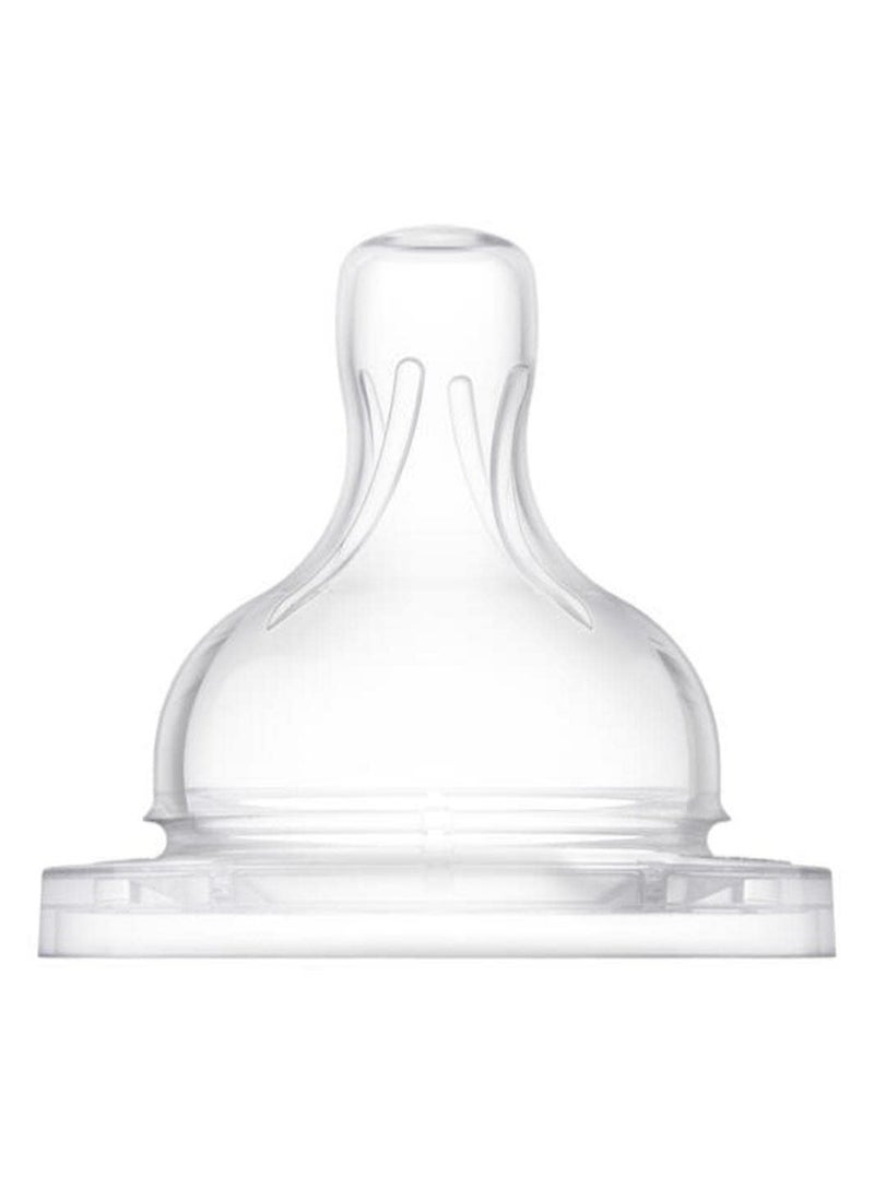 فيليبس زجاجة فيليبس المضادة للمغص من أفنت، 260 مل (عبوة مزدوجة) باللون الأبيض - SCF813/20 - Image 2