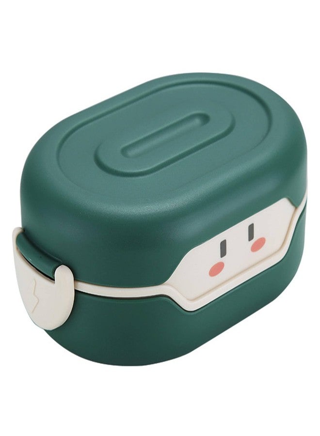 THE VENTI Venti Delicious Reusable Bento Box Lunch for Kids,Freshmage Salad Lunch Container，Airtight,Leak-Proof,and Versatile,Suitable School (780ML, Kids, Green) - Image 1