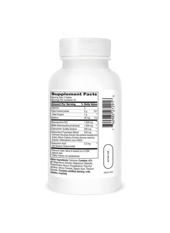 21st Century Healthcare Glucosamine Chondroitin Advanced 120 Tabs (27291) - Image 5