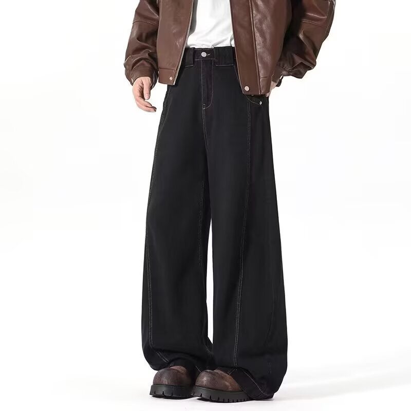 Unisex Casual Daily Denim Jeans - Image 1
