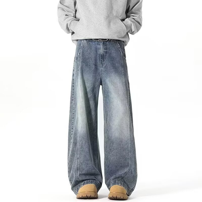 Unisex Casual Daily Denim Jeans - Image 3
