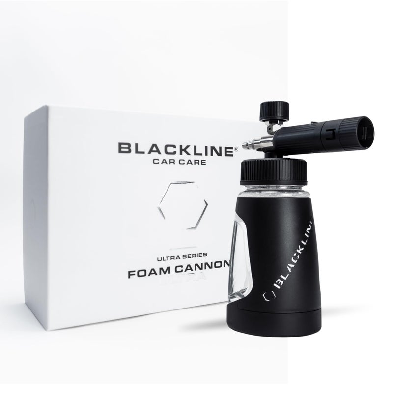 BLACKLINE ULTRA Series Foam Cannon 30 Adjustable Snow Foam Lance for Pressure Washer HeavyDuty Car Wash Foam Cannon with 14 Quick Connect Wide Mouth Bottle HighOutput Thick Foam Spray - Image 2