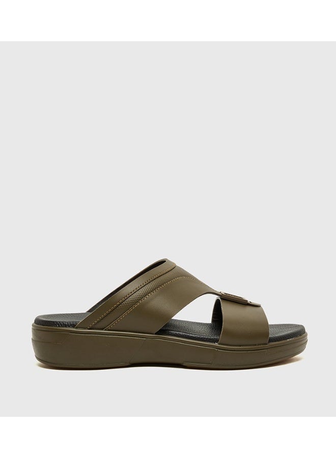 ALDO Male Adult Brown Arabic Sandals - Image 1