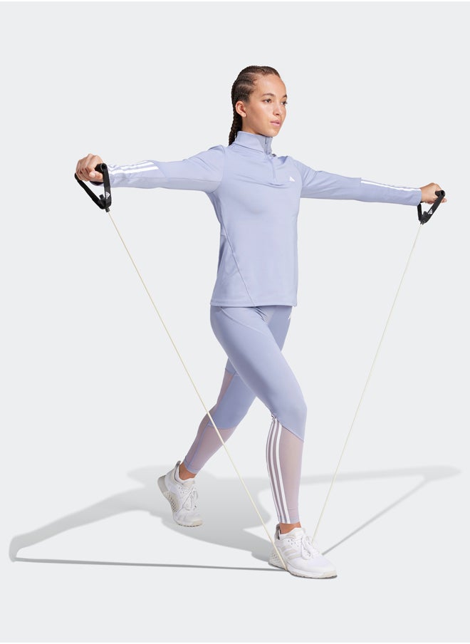 Adidas - Hyperglam Training Quarter-Zip Track Top - Image 1