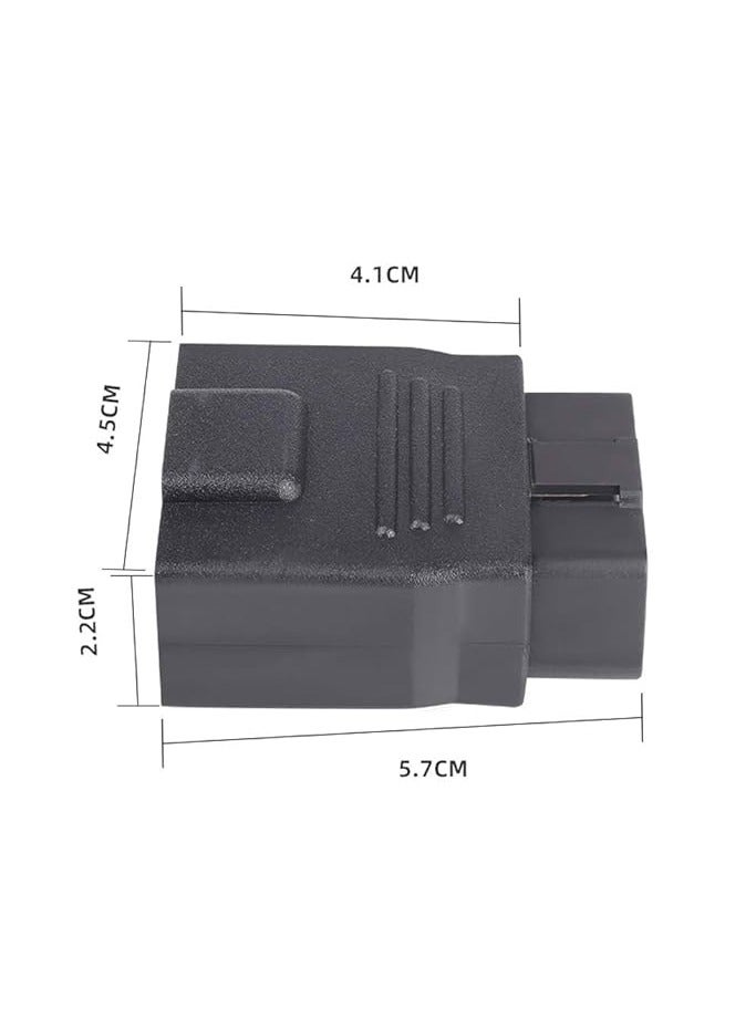 Generic Full OBDII 16 Pin Male to Female OBD2 Adapter Extension Connector for Auto Repair Shop or Testing Institution  - Image 5