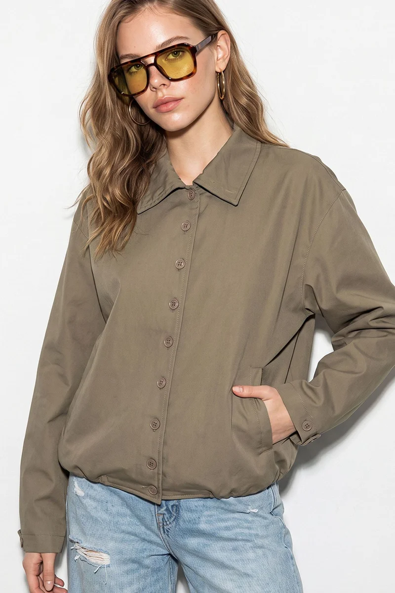 Bianco Lucci  LUCCI Women's Trench Coat for Women | Best Price UAE