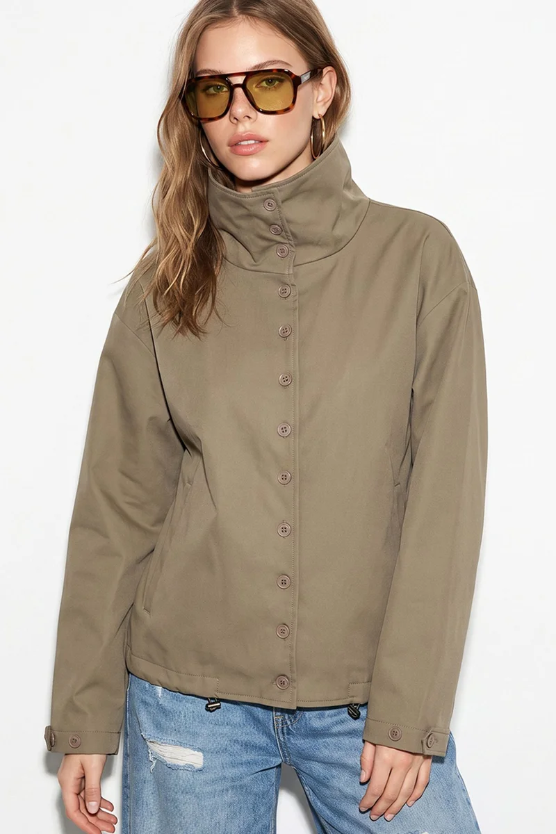 Bianco Lucci  LUCCI Women's Trench Coat for Women | Best Price UAE