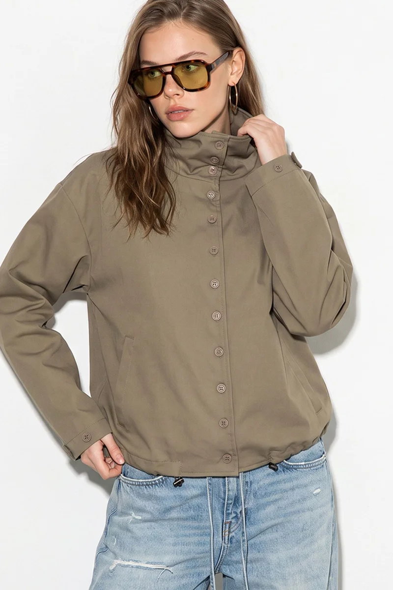LUCCI Women's Trench Coat
