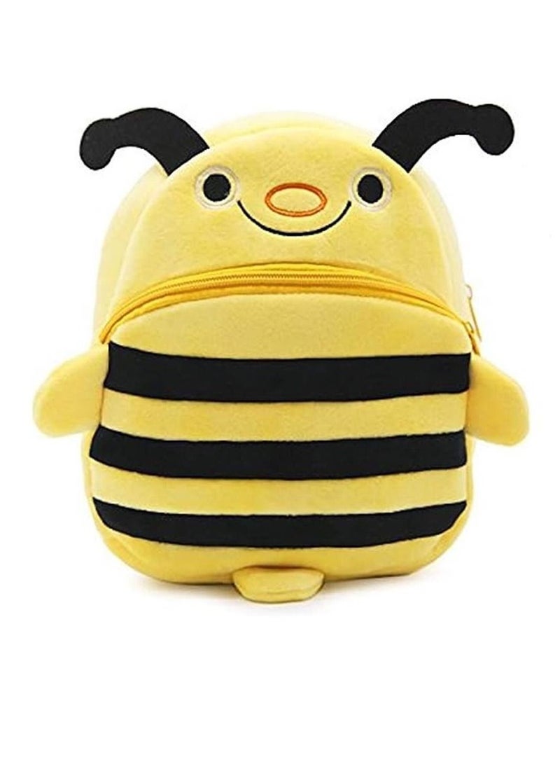Mini Backpack Kids Cute School Shoulder Bag Toddler Plush Small Backpack Baby Schoolbag Preschool Bag Gift Bee  - Image 1