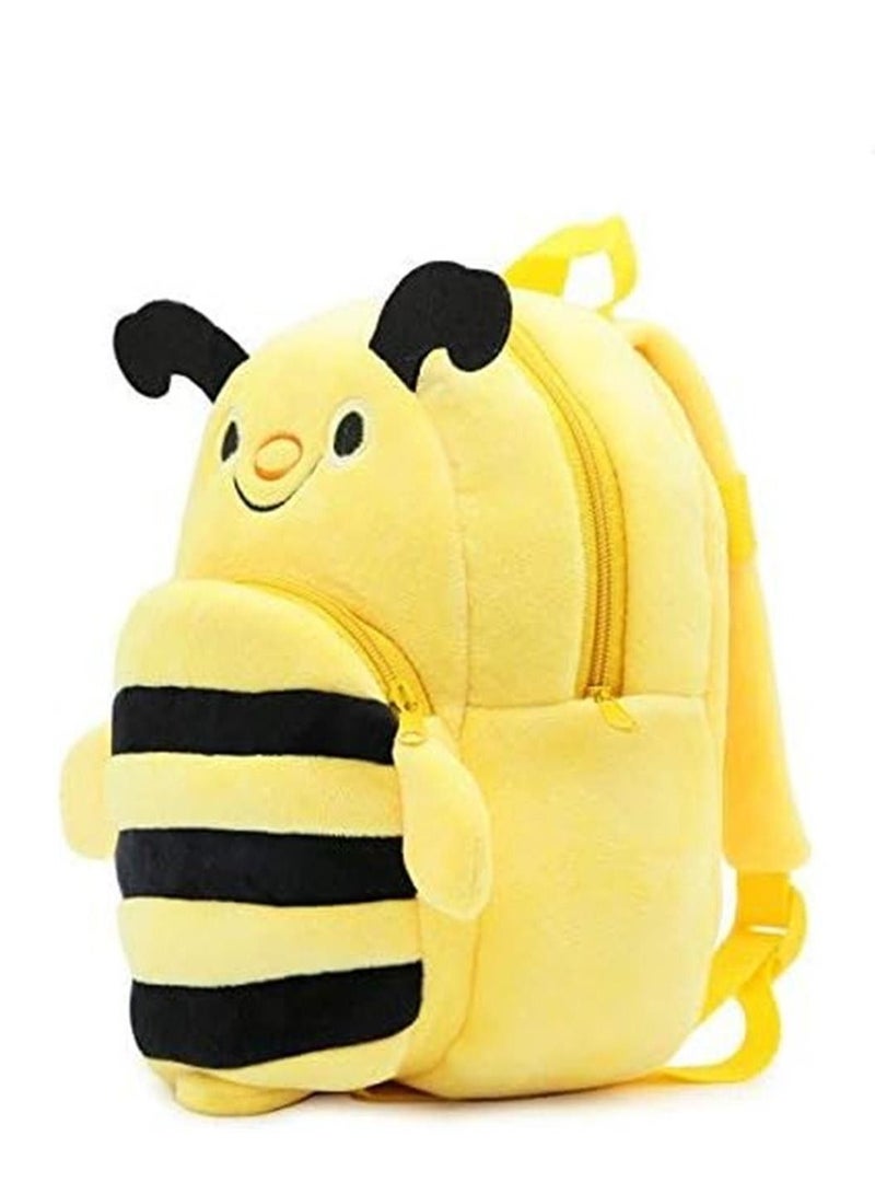 Mini Backpack Kids Cute School Shoulder Bag Toddler Plush Small Backpack Baby Schoolbag Preschool Bag Gift Bee  - Image 4