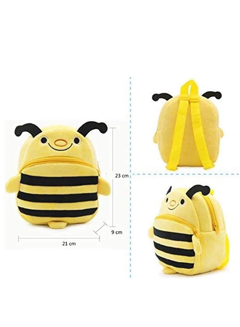 Mini Backpack Kids Cute School Shoulder Bag Toddler Plush Small Backpack Baby Schoolbag Preschool Bag Gift Bee  - Image 2