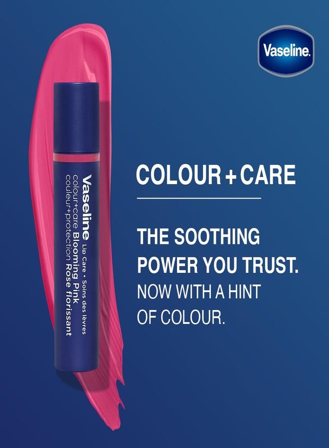Vaseline Lip Care | Colour+Care Blooming Pink Tinted Lip Balm Stick | up to 24Hr* moisturization | with manuka honey | 3g - Image 2