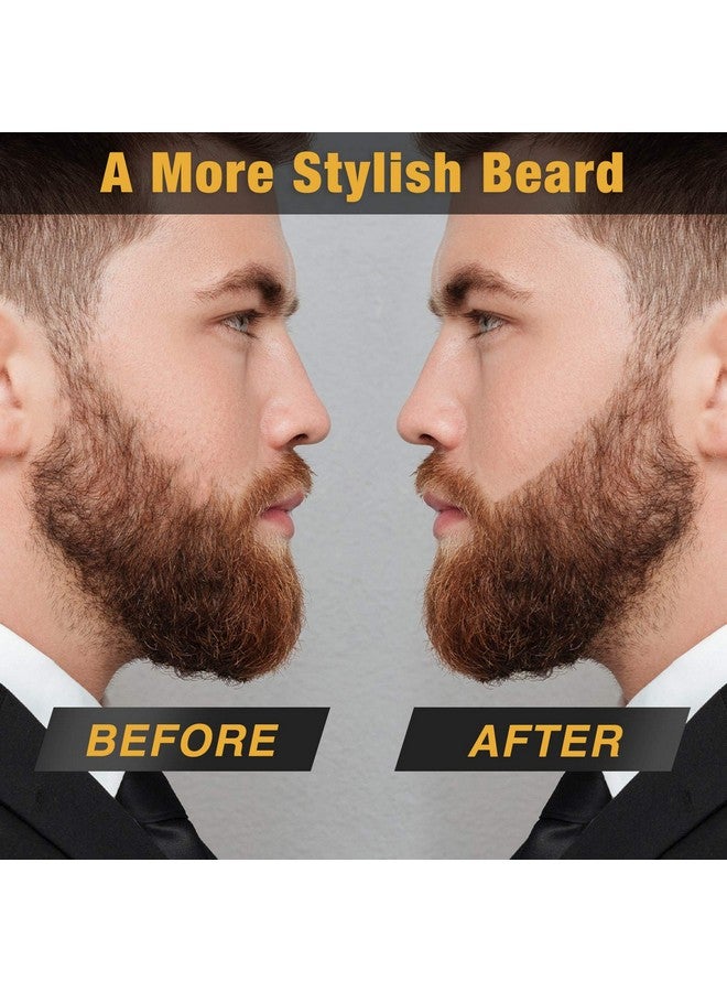 MISICH Beard Pencil Filler For Men, 4 Tip Facial Hair Pen Kit With Brush - Mustache Repair & Shaping Tool, Enhances Hair (BROWN) - Image 5