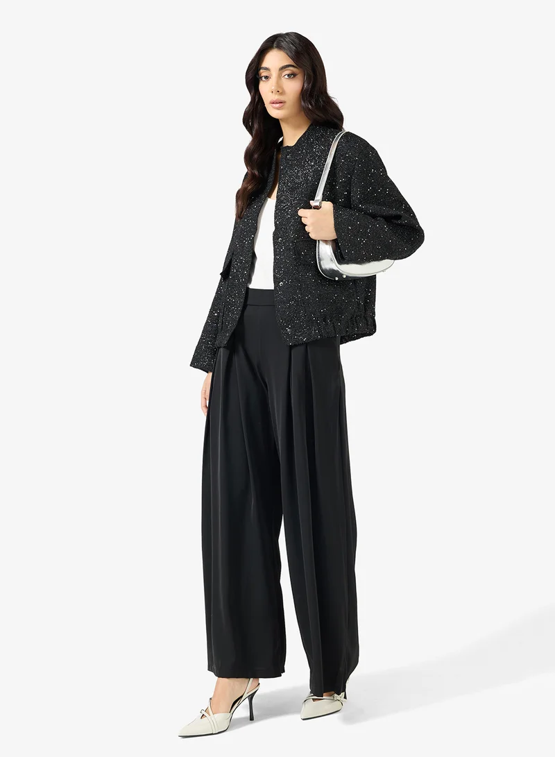 ELLA Trouser With Front Pleat