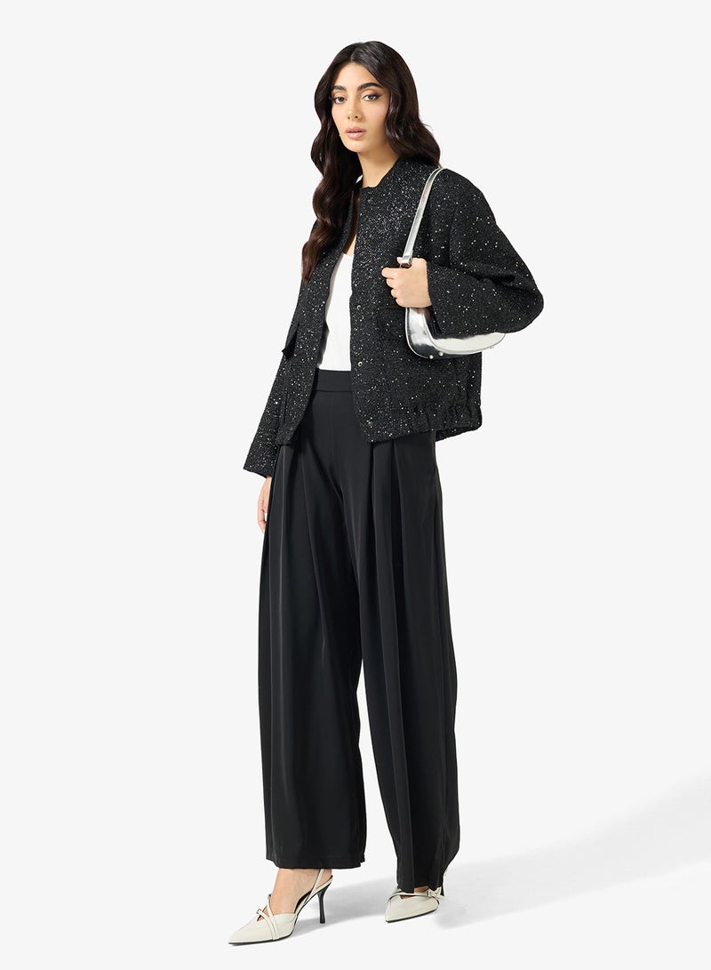 ايلا بنطلون بكسرات أمامية - Image 2