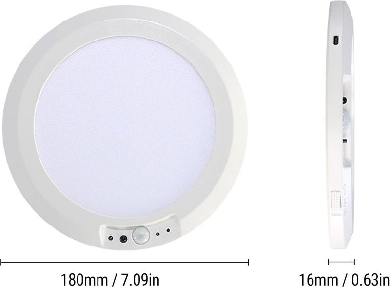 RiToEasysports Motion Sensor Ceiling Light, 3 Working Modes Remote Control Key Switch 120 Degree Sensing Angle for Closet Bathroom Bedroom Office Kitchen Living Room - Image 5