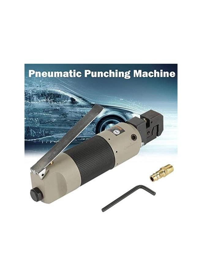 silvercnc - Flange Punch Tool, Pneumatic Air Body Panel Flanger/Punch Tool with 1/4NPT-18 Air Inlet US PLUG - Image 1