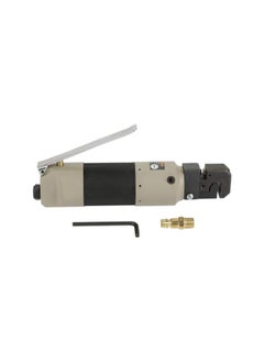 Flange Punch Tool, Pneumatic Air Body Panel Flanger/Punch Tool with 1/4NPT-18 Air Inlet US PLUG