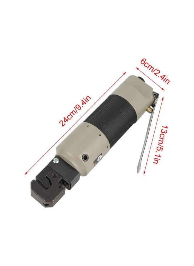 silvercnc - Flange Punch Tool, Pneumatic Air Body Panel Flanger/Punch Tool with 1/4NPT-18 Air Inlet US PLUG - Image 1