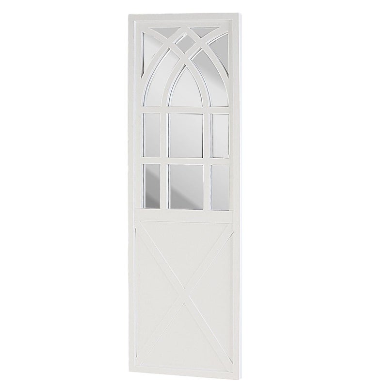 فاملي شيب مرايا جدارية طويله لون ابيض - Image 1