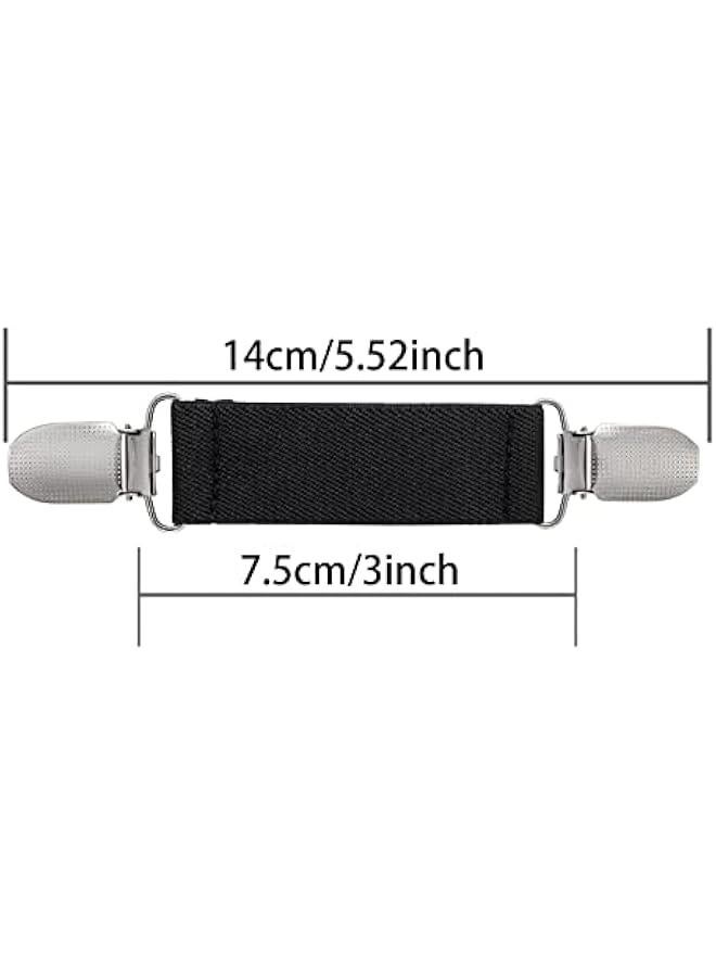 Mitten Clips Kids Winter Glove Clips Stainless Steel Fit Dress Clips Elastic Glove Caps Clip for Baby Kids Toddler and Adults  - Image 4