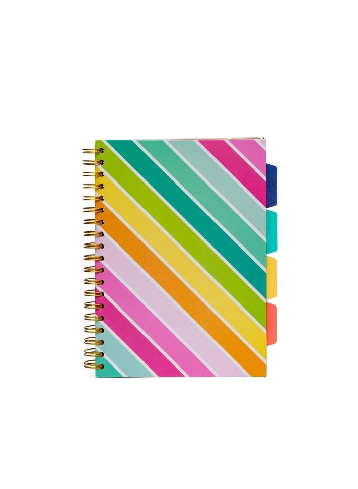Pukka Pad B5 Size Colour Wash Project Notebook With Four Divisions - Image 1