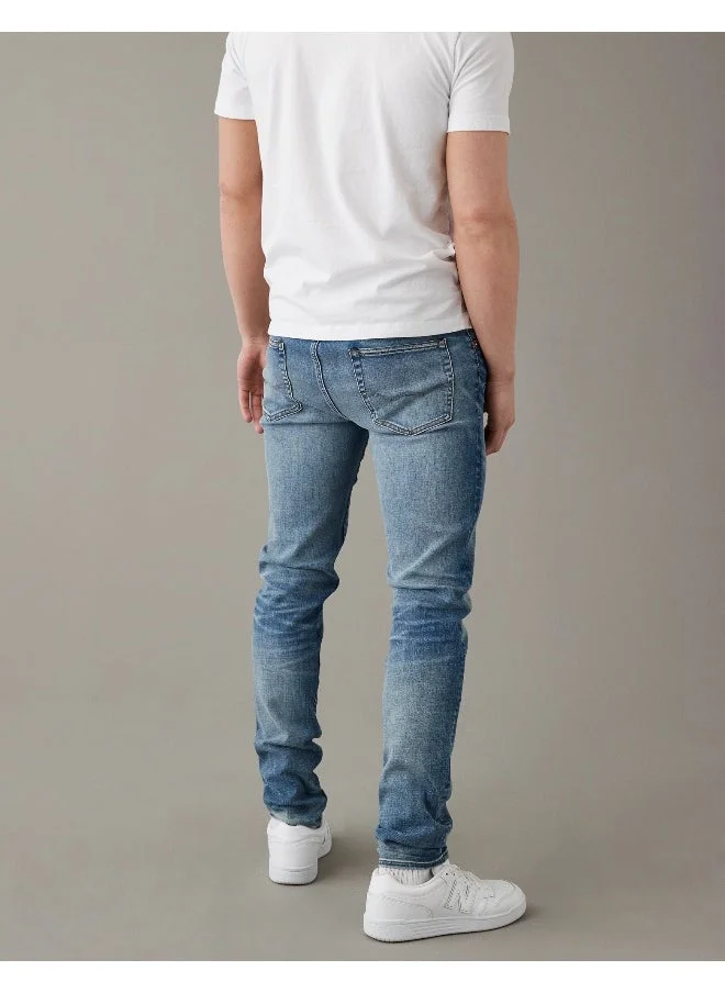 American Eagle AE AirFlex+ Distressed Skinny Jean