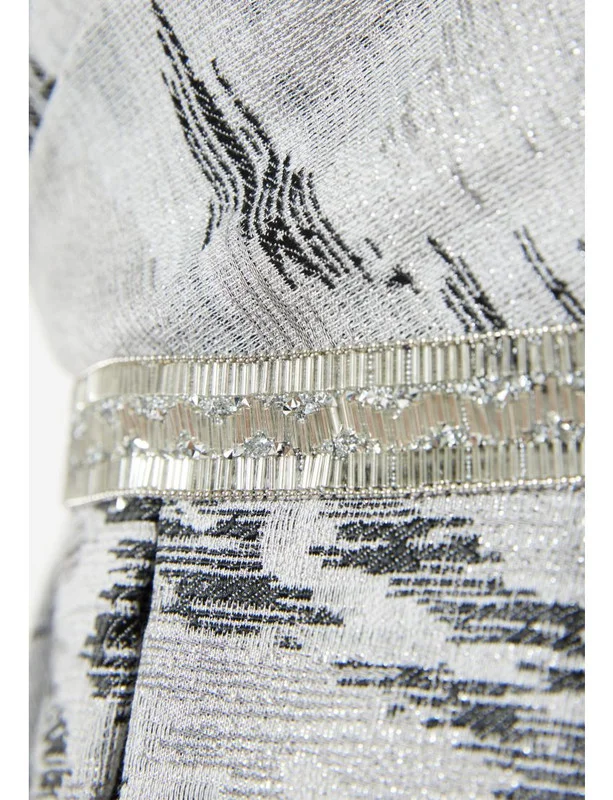 Amri Printed Taffeta Dress