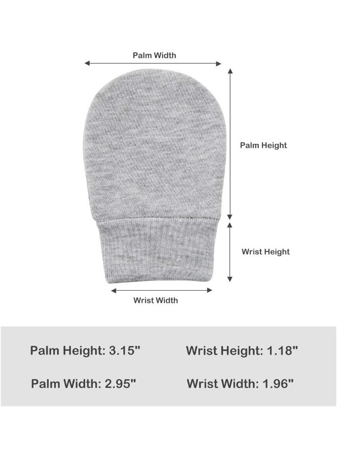 Durio Newborn Baby Hats Mittens Set for Boys Girls Hospital Hat Beanie Infant Caps Baby Gift  - Image 5