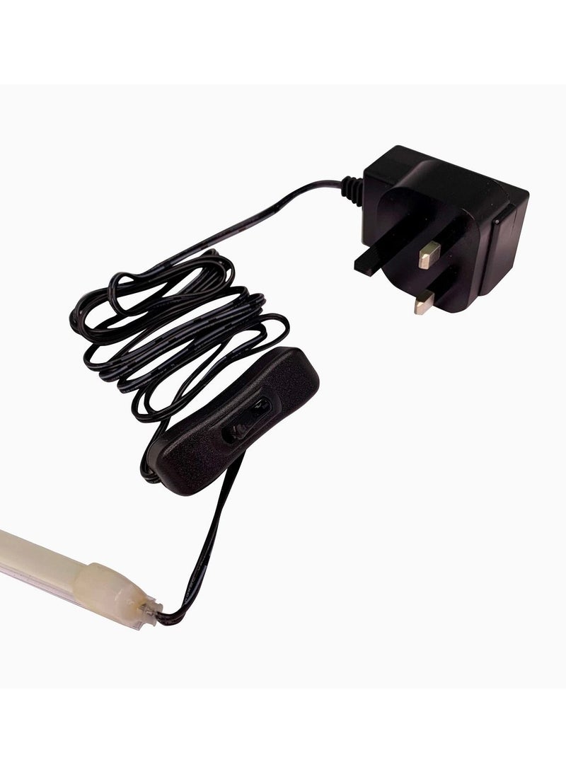 سلة حرف بإضاءة النيون باللون الأحمر الدافىء – Z - Image 3