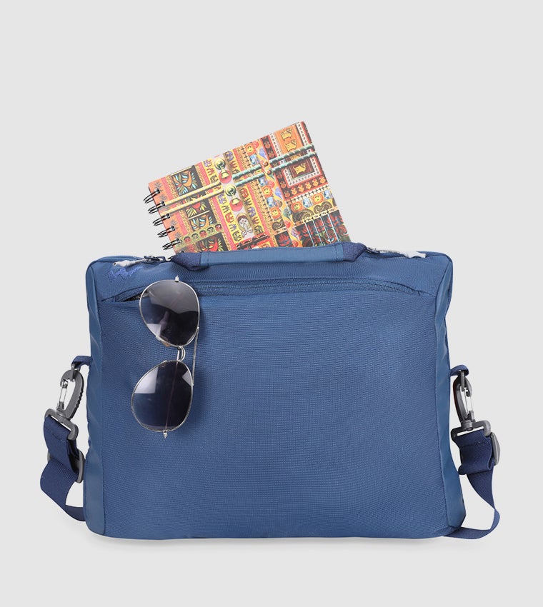 وايلد كرافت حقيبة ماسنجر لاب توب آيكون وايلدكرافت  زرقاء  لتر - Image 4