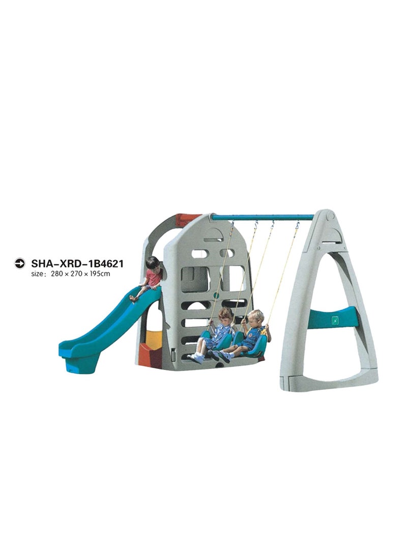 Myts Gym Masterpiece Mega Play Set with Swing and Slide
