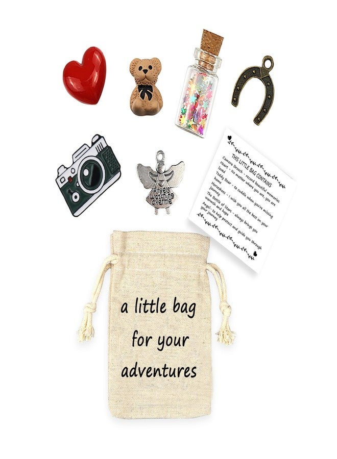 LUOKIFUR Adventurous Little Bag Souvenir Gift for Those Who Love Travel and Adventure Inspirational Gift (Adventures) - Image 1
