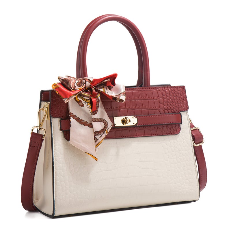 Mother'S Day Gift Women'S Bag 2023 New Style Atmospheric Alligator Pattern Women'S Large Capacity Shoulder Handbag - Image 1