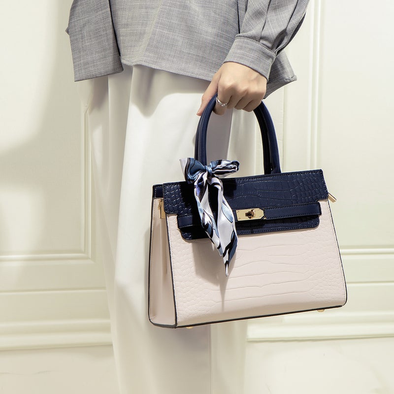 Mother'S Day Gift Women'S Bag 2023 New Style Atmospheric Alligator Pattern Women'S Large Capacity Shoulder Handbag - Image 3