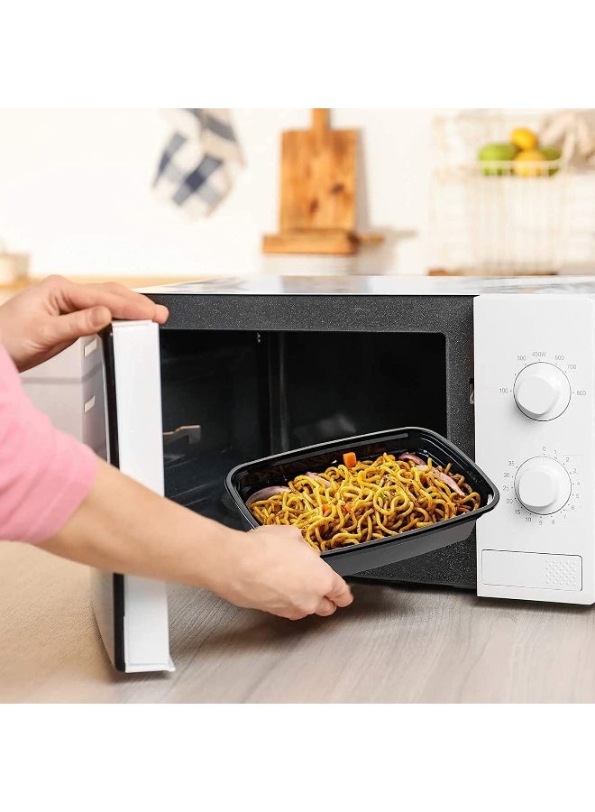 HTE Disposable Microwave Container With Lid 25Pieces (Re38) - Image 5