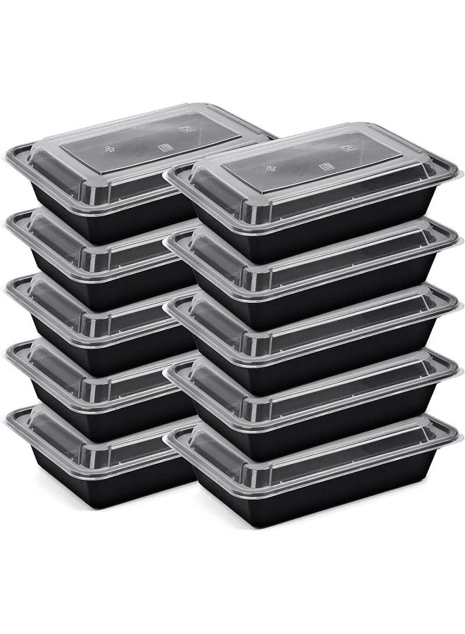HTE Disposable Microwave Container With Lid 25Pieces (Re38) - Image 1