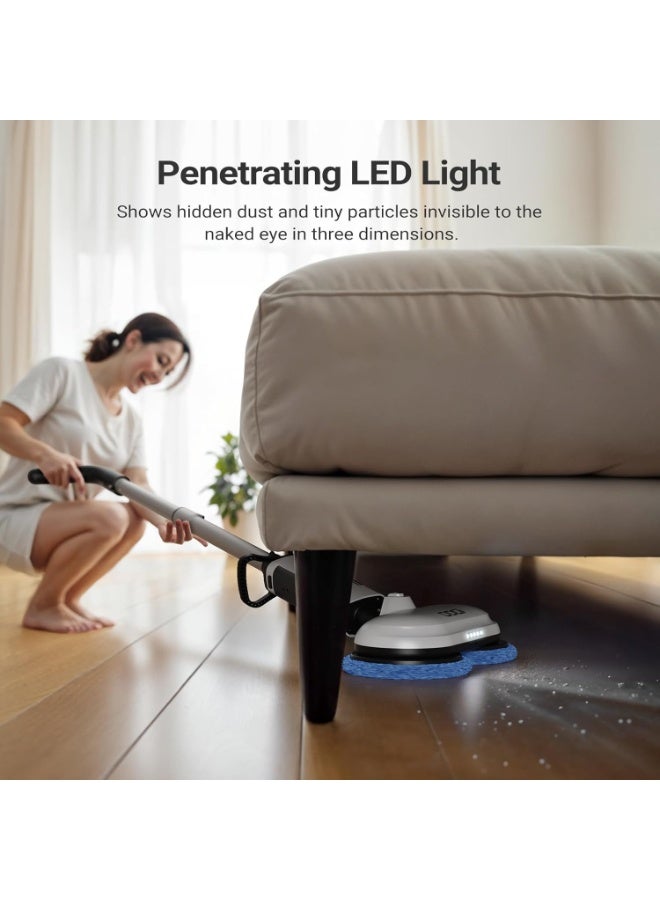 iDOO Electric Cordless Spin Mop, Electric Mops for All Floor ... - Image 1