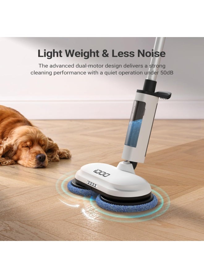 iDOO Electric Cordless Spin Mop, Electric Mops for All Floor ... - Image 5
